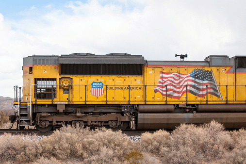Locomotiva della Union Pacific Railroad