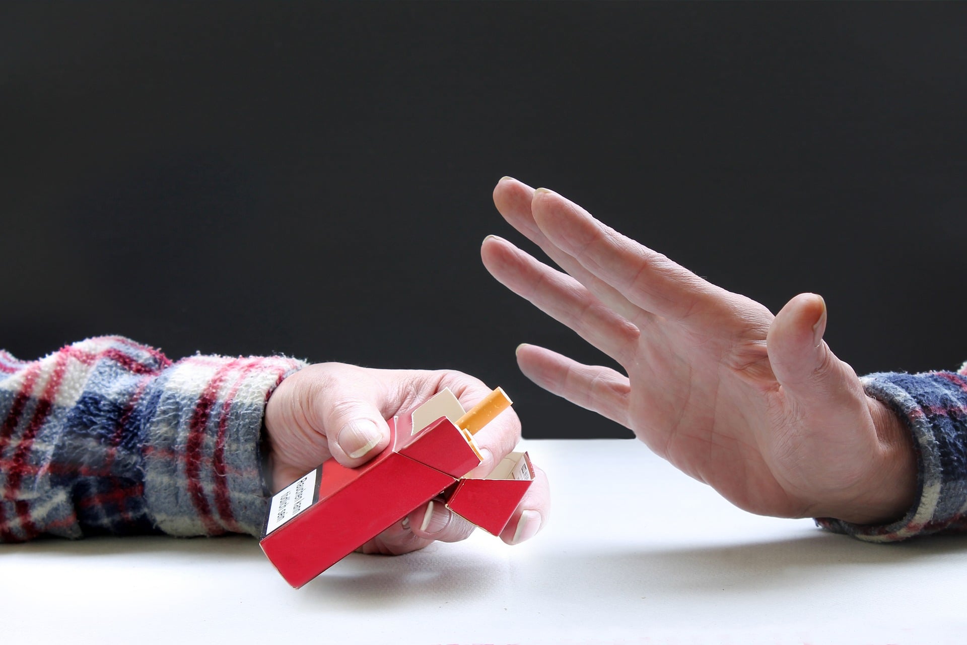 Il fumo di sigaretta è uno dei fattori di rischio per la CAD.