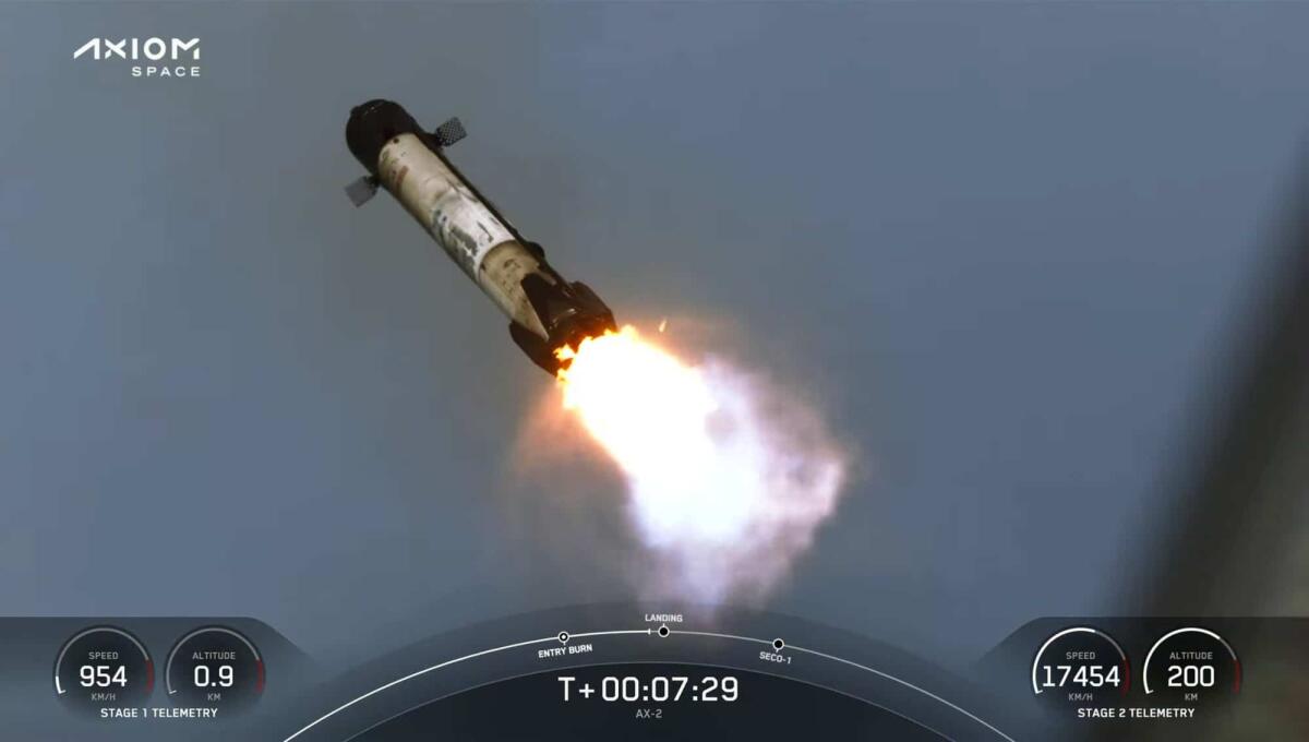 Missione Ax-2: partenza riuscita verso la Stazione Spaziale Internazionale - 