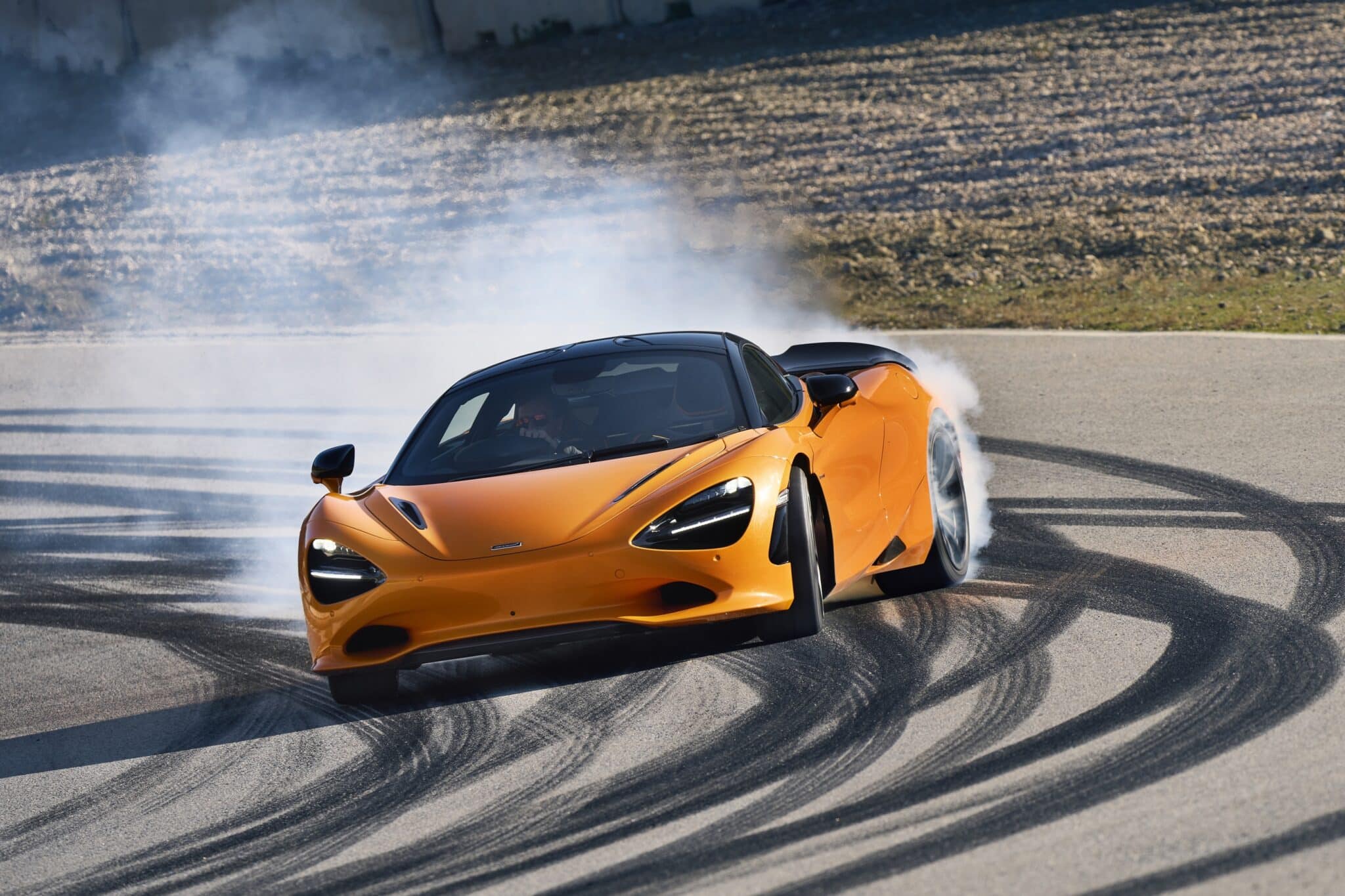 La McLaren 750S in azione in pistaCredits: McLaren