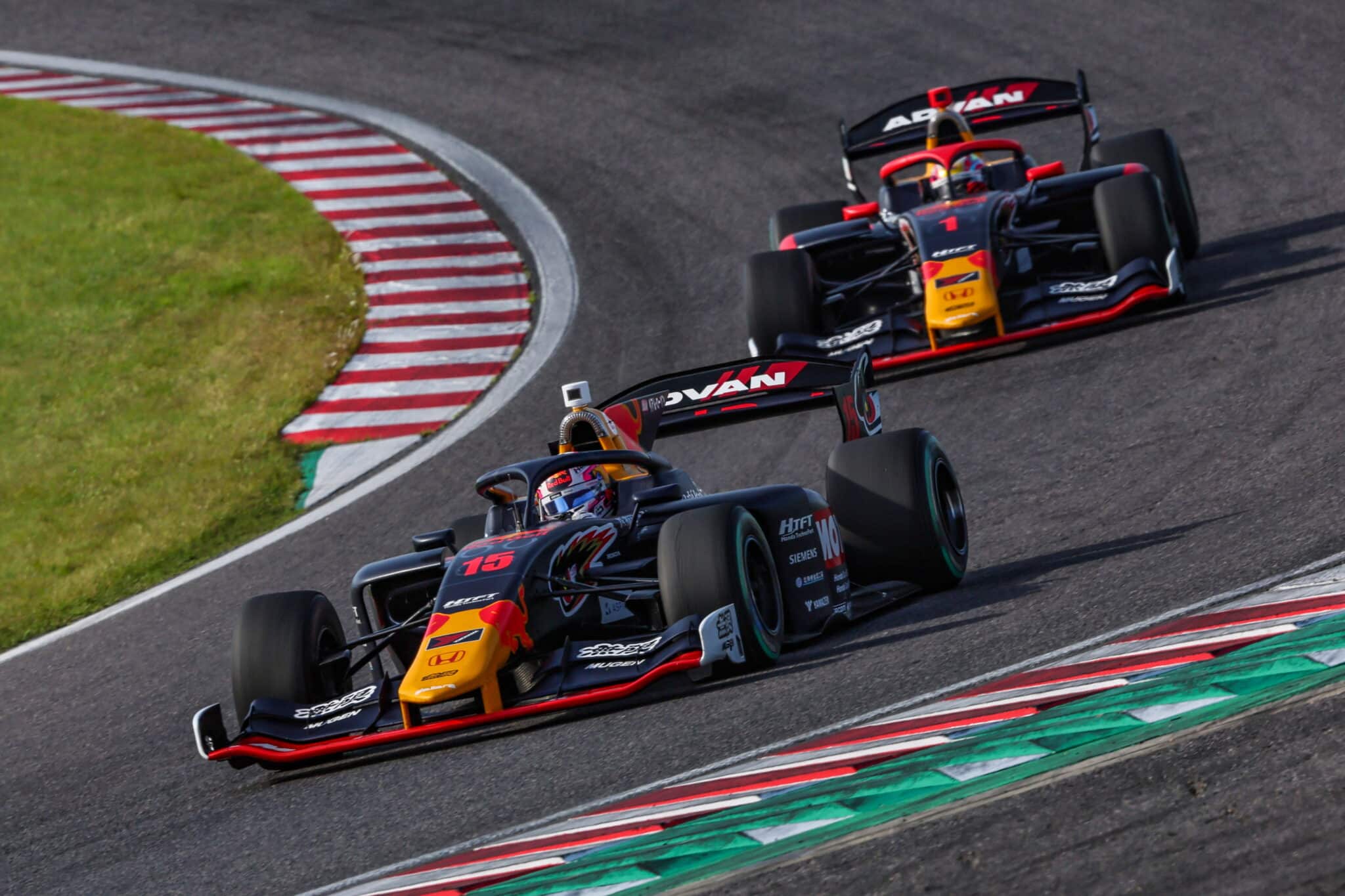 Monoposto di Super Formula sul circuito di Suzuka - Credits: RedBull Content Pool
