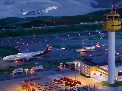 Knuffingen Airport. (Credits: Miniatur Wunderland)