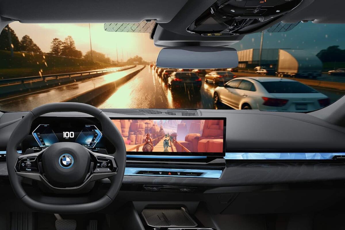 BMW: i cartoni animati sostituiranno la grafica delle auto nel Cruise Control - 
