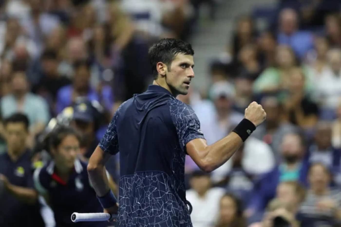 bottoncino di Djokovic