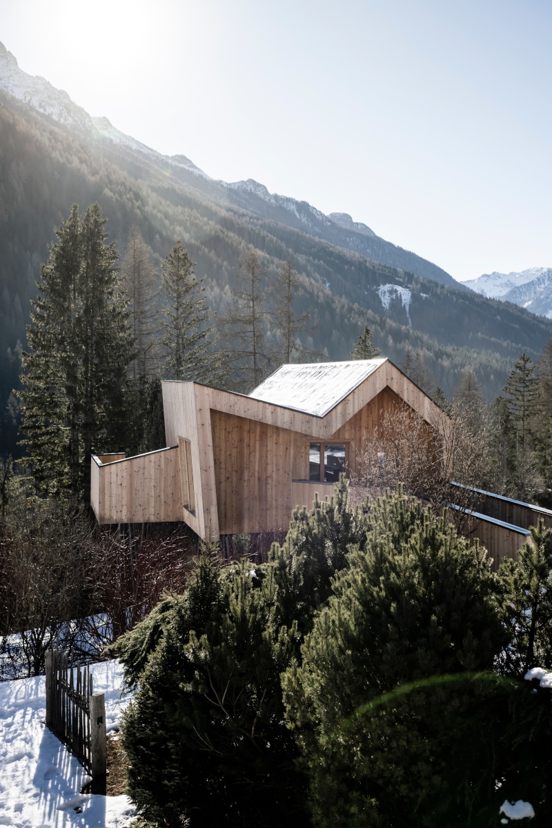 Una Sauna particolare in Trentino firmata NOA