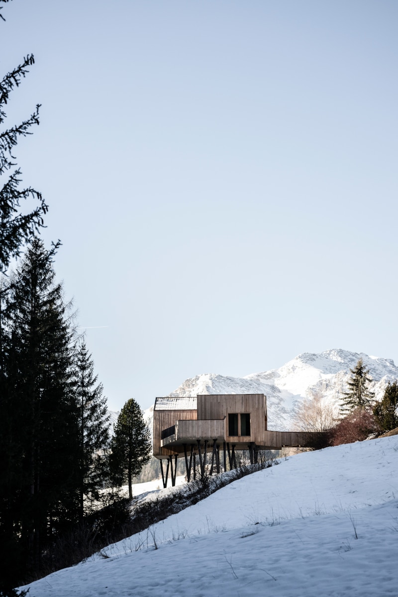 Una Sauna particolare in Trentino firmata NOA