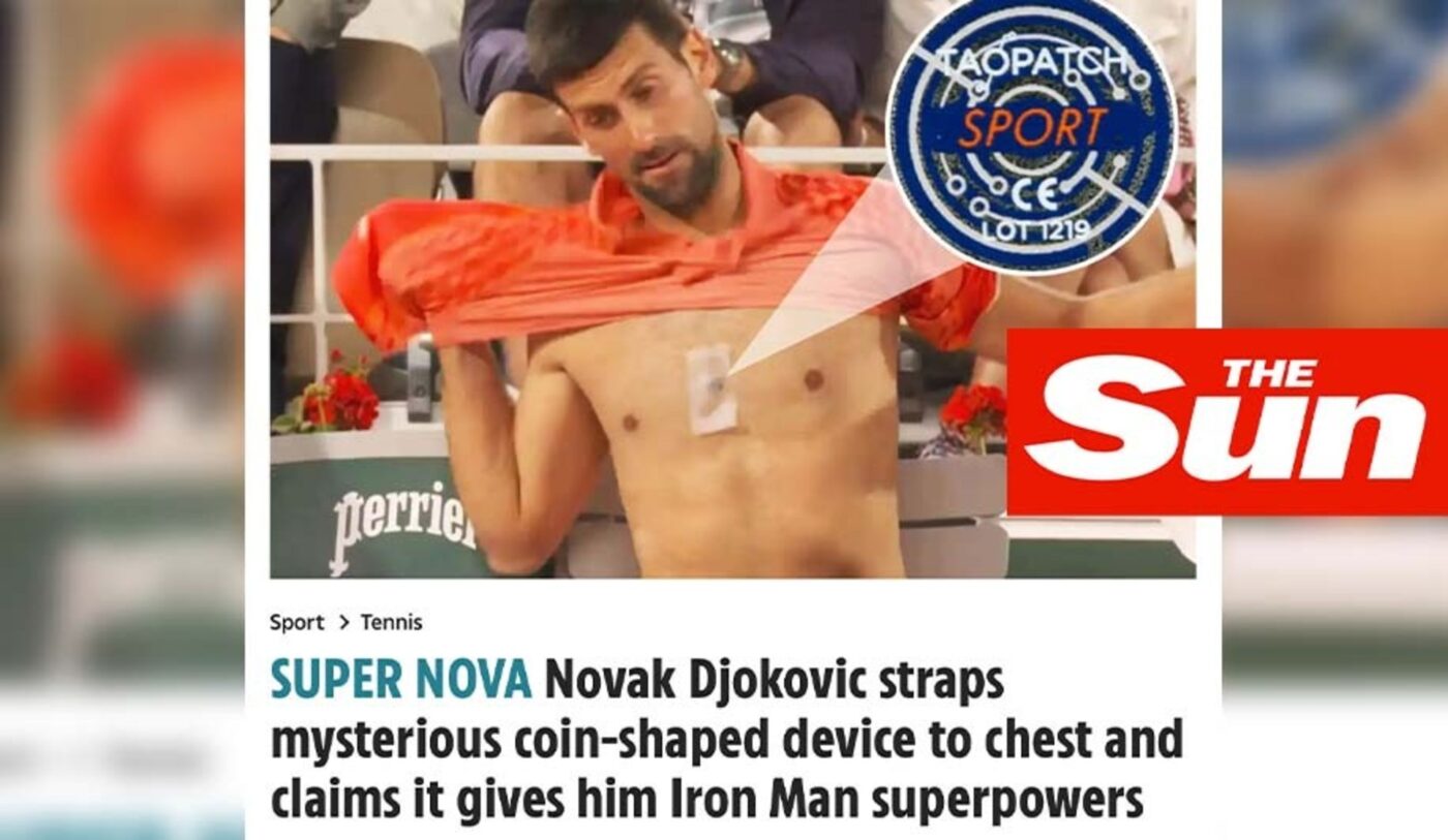 bottoncino di Djokovic