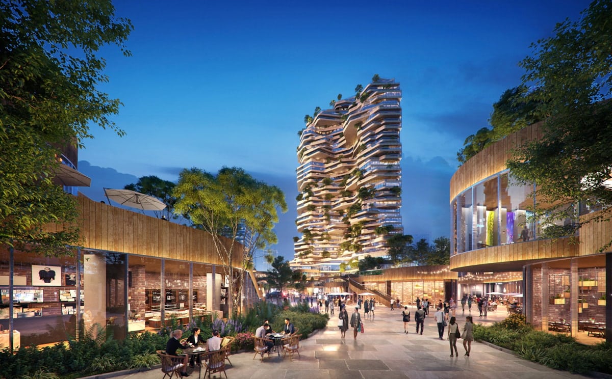 Oasis Towers, a Nanchino un’oasi nel caos della metropoli