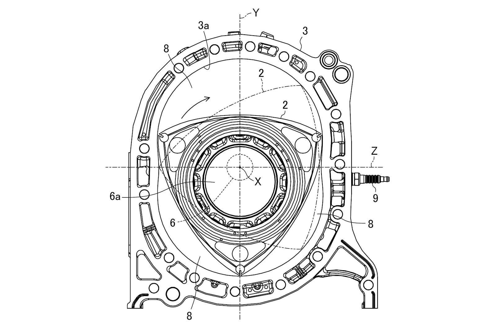Mazda: 6 nuovi brevetti mostrano un Wankel sportivo con due rotori