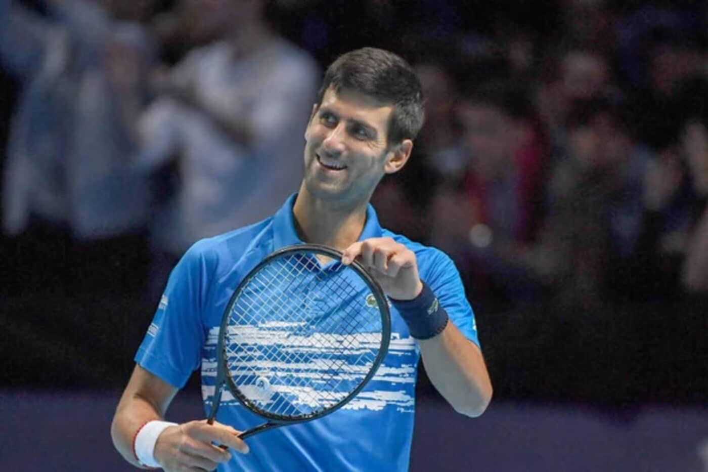 bottoncino di Djokovic