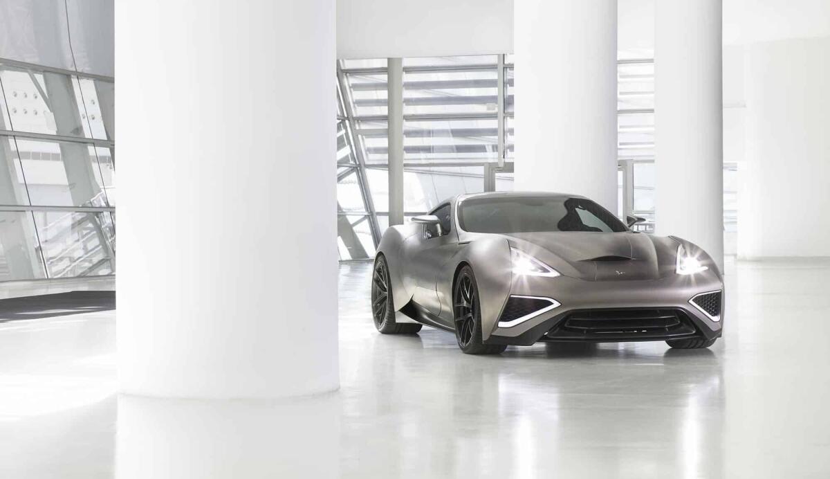 Icona Vulcano Titanium: la prima auto al mondo in titanio - 