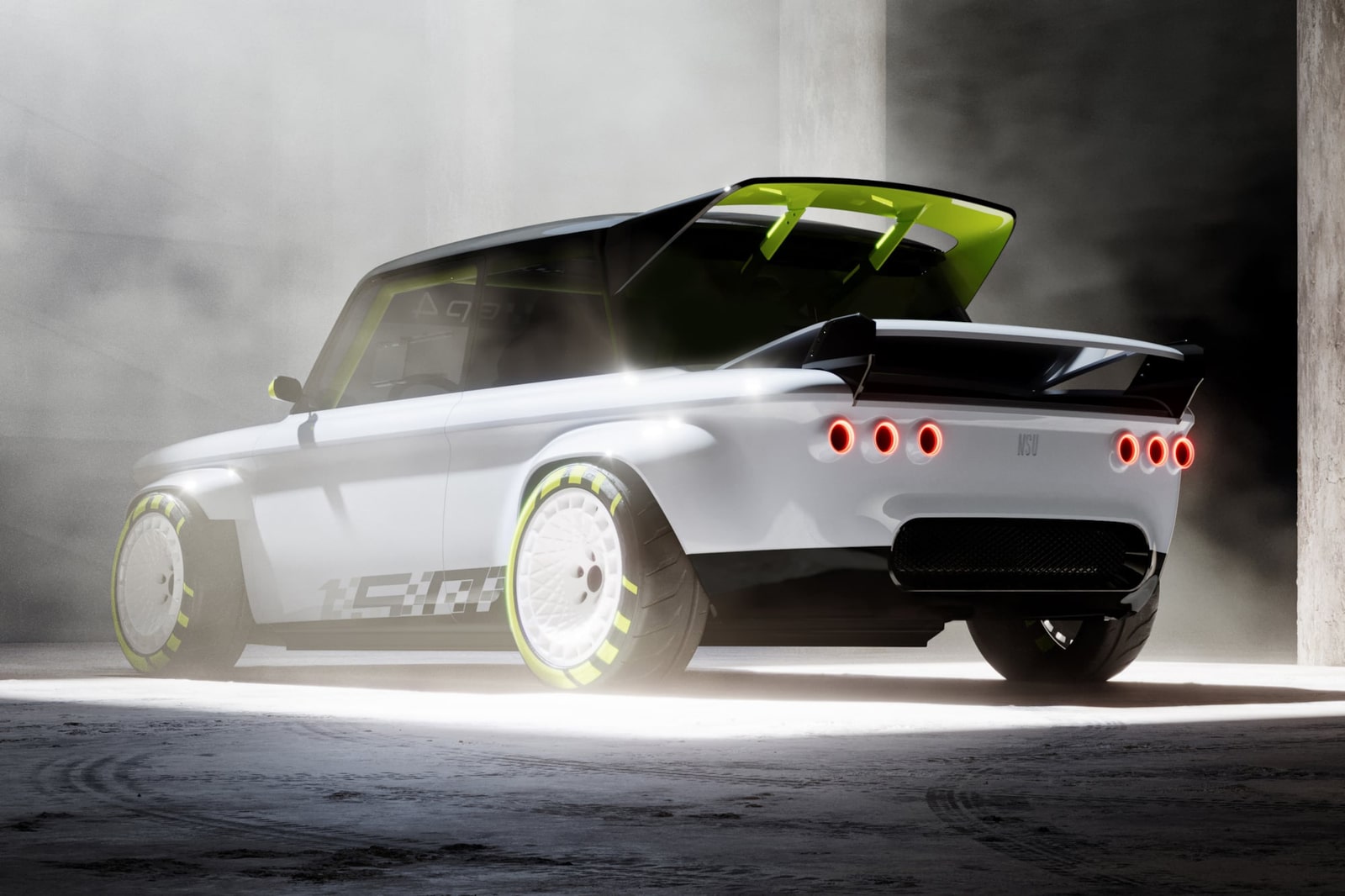 Audi fa rinascere la NSU Prinz 4 come restomod elettrico