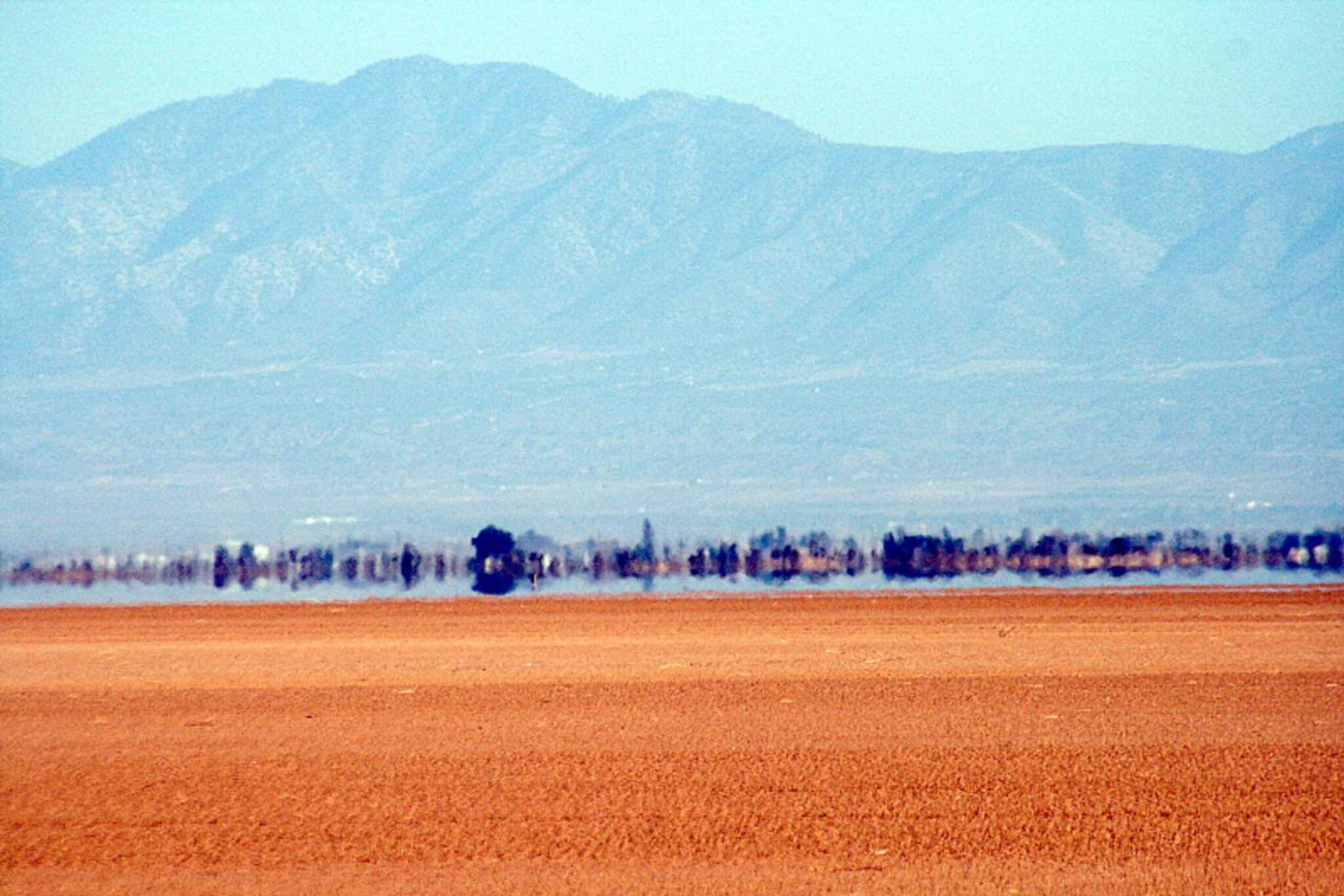 L'effetto "Fata Morgana" nel deserto del Mojave