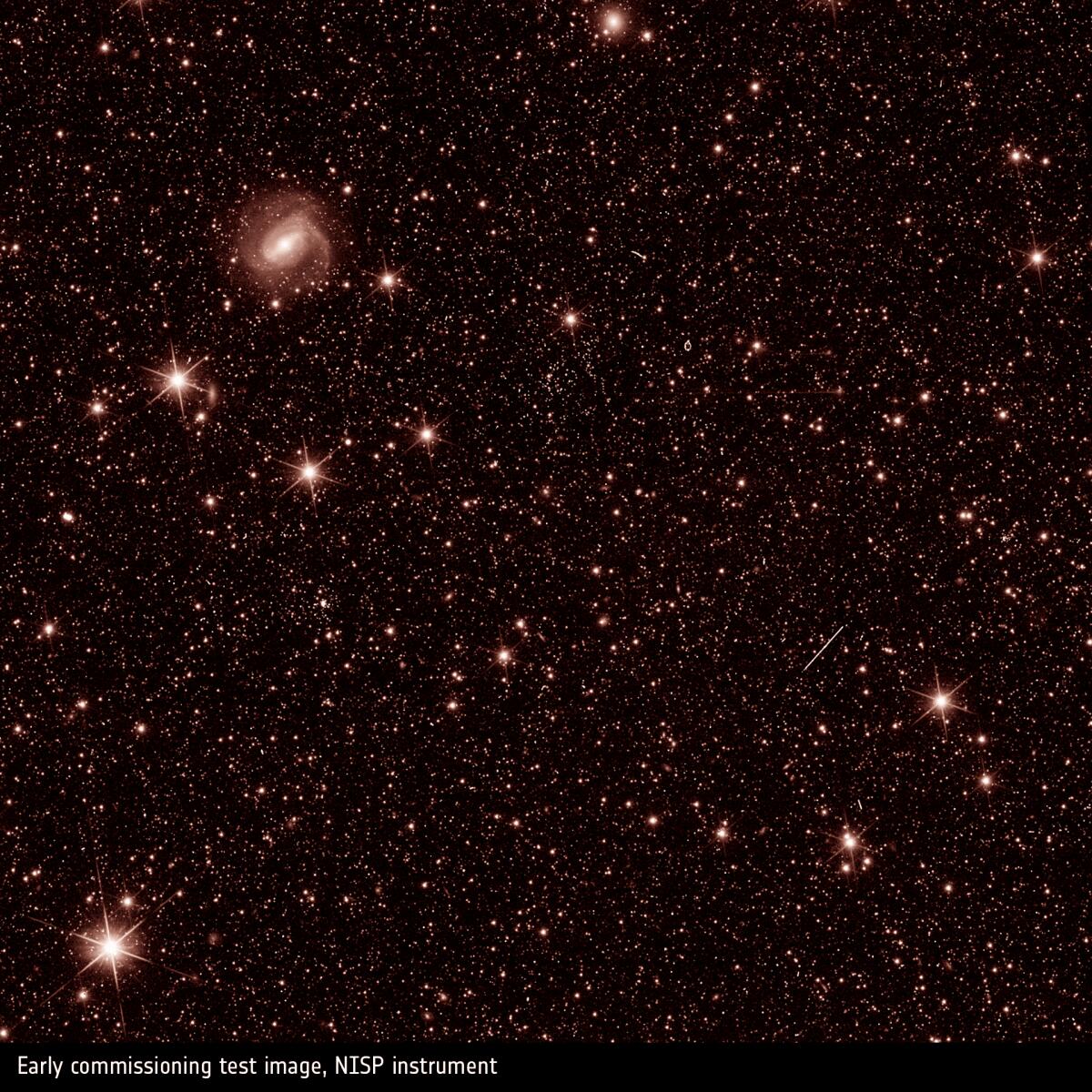 Ecco la prima immagine del telescopio spaziale Euclid - 