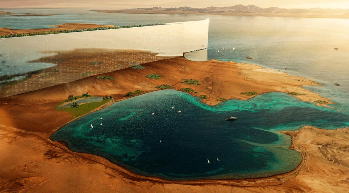 Iniziati i lavori per The Line, città futuristica in Arabia Saudita - 