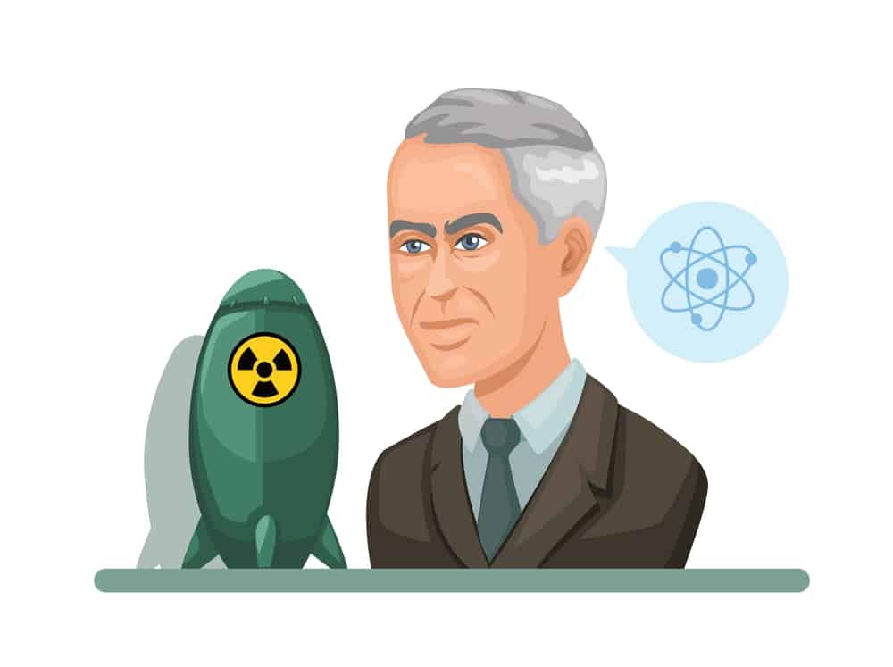 Oppenheimer: immagine stilizzata