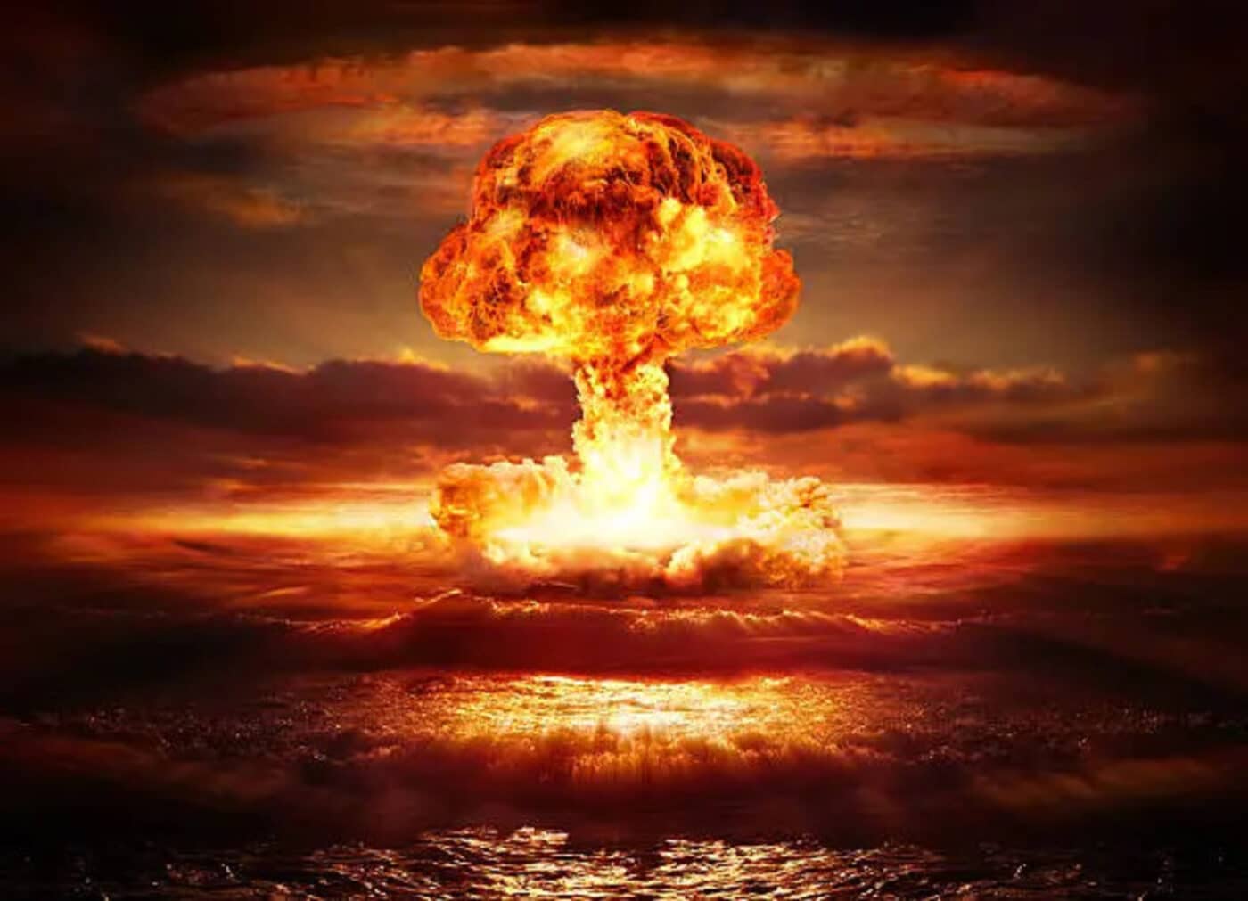 che raggio ha la bomba atomica