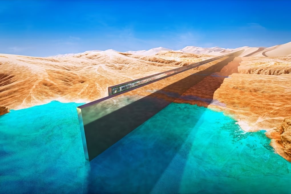 Iniziati i lavori per The Line, città futuristica in Arabia Saudita