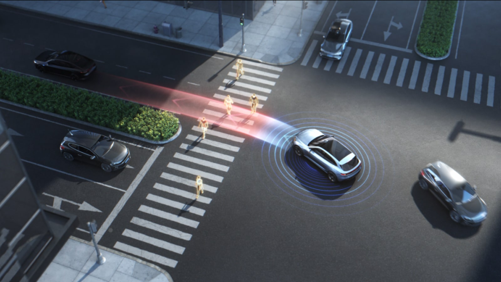 Il sistema a guida autonoma sviluppato per la Luxeed