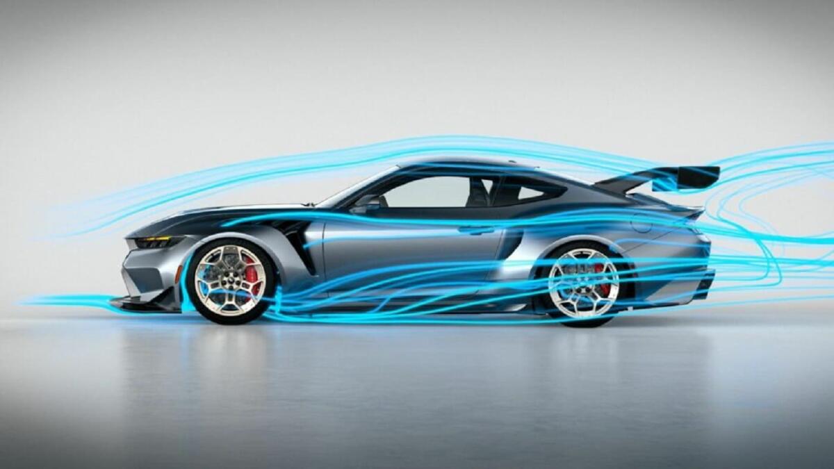 Ford Mustang GTD: l'aerodinamica nel dettaglio (VIDEO) - 