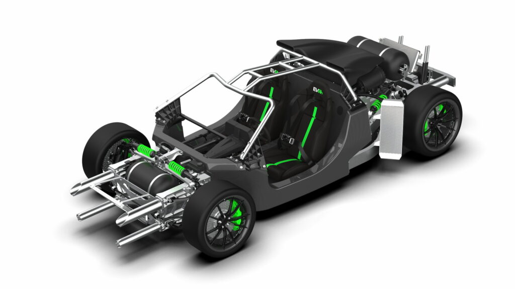 Williams presenta una piattaforma per hypercar ad idrogeno per uno 0-100 km/h in 2,5 secondi