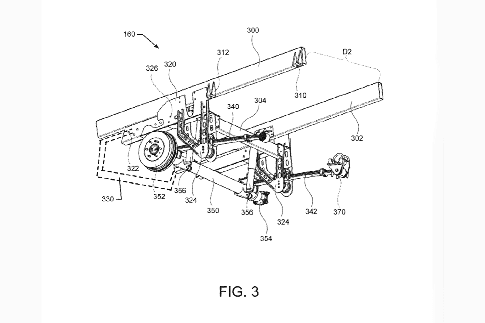 Ford: nuovi brevetti mostrano un terzo asse per trasformare l'F-150 in un pick-up 6x6