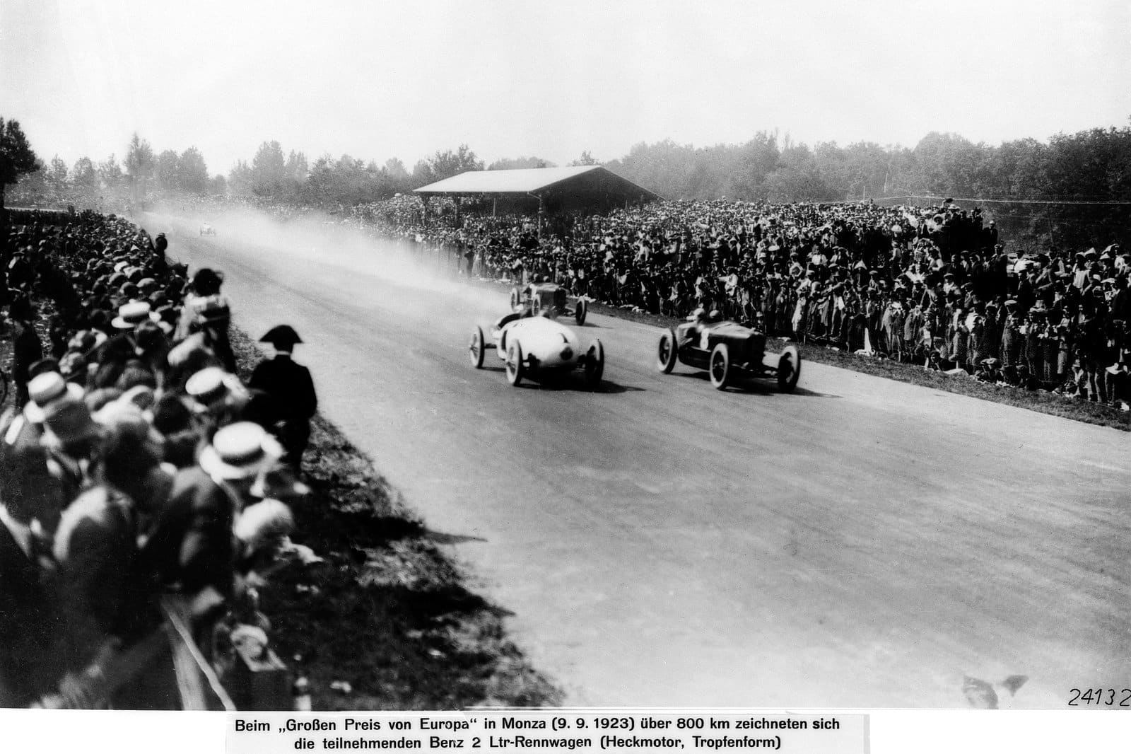 Mercedes: 100 anni fa la prima auto da corsa con motore centrale