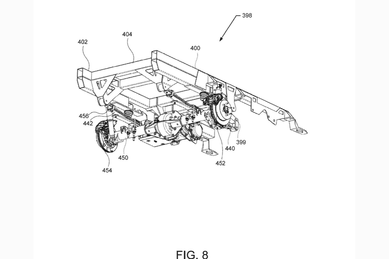 Ford: nuovi brevetti mostrano un terzo asse per trasformare l'F-150 in un pick-up 6x6