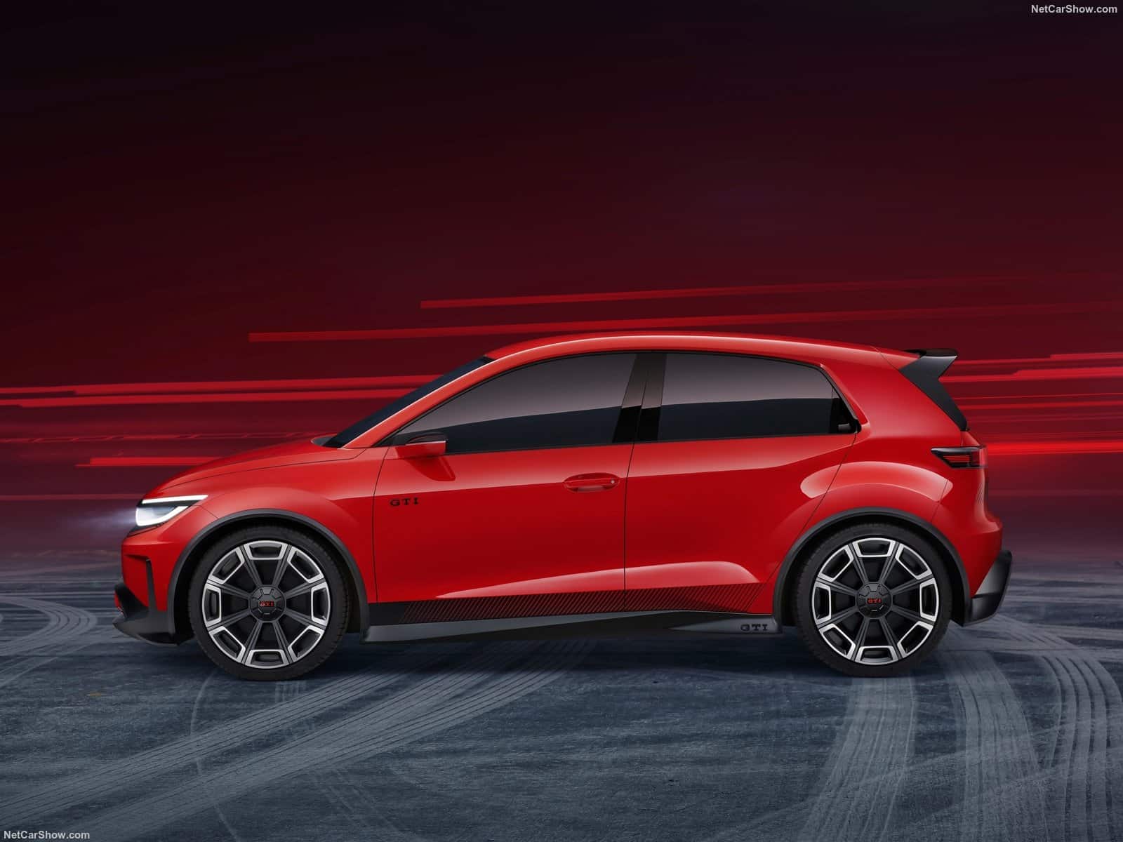 Volkswagen ID. GTI Concept: debutta l'erede elettrica della Golf GTI
