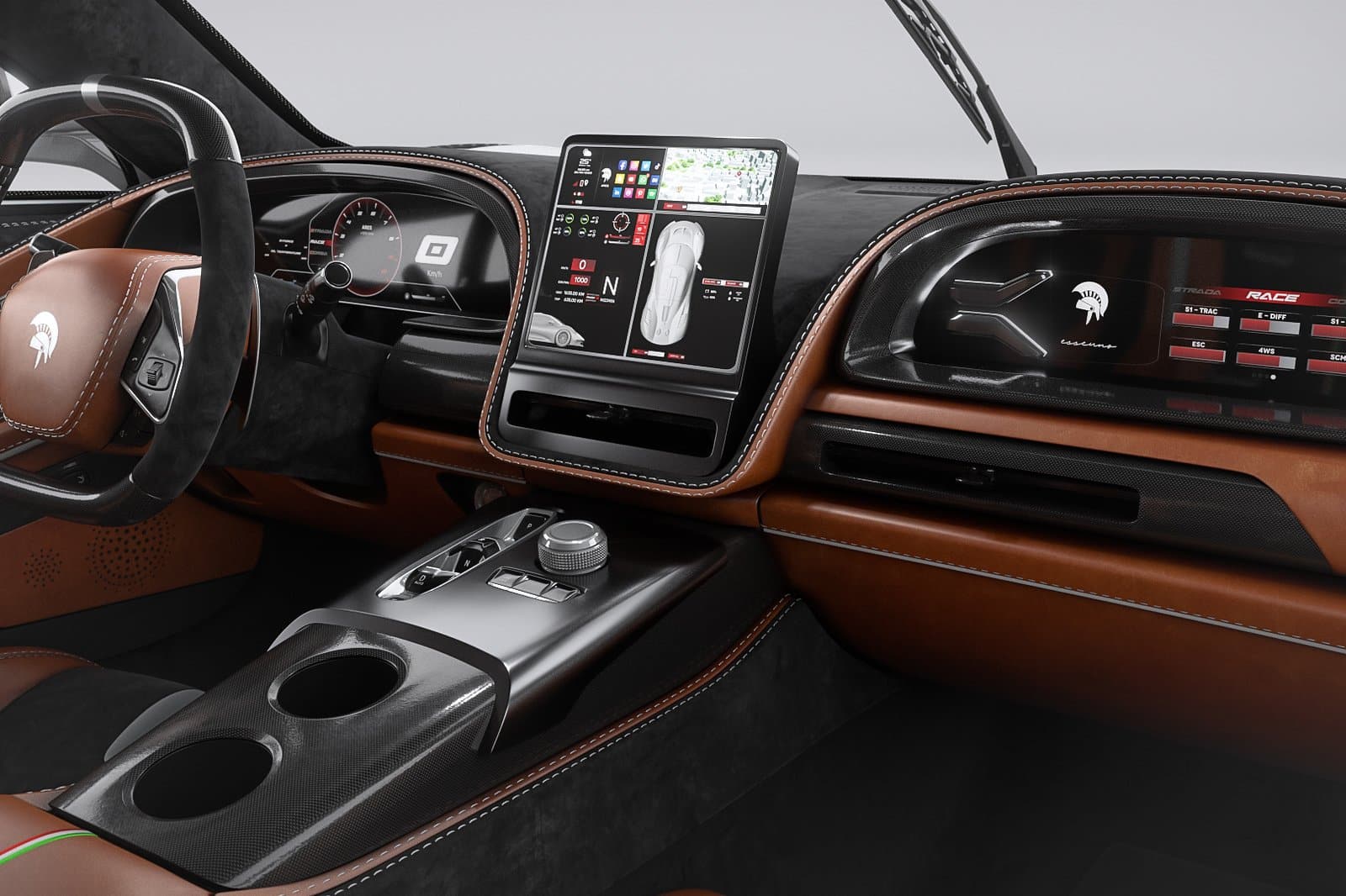 Ares Modena S1: ecco le versioni Gullwing e Speedster basate sulla Corvette C8