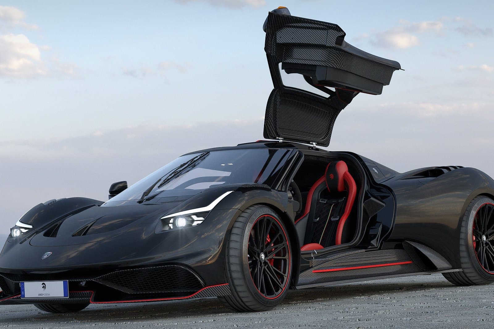 Ares Modena S1: ecco le versioni Gullwing e Speedster basate sulla Corvette C8