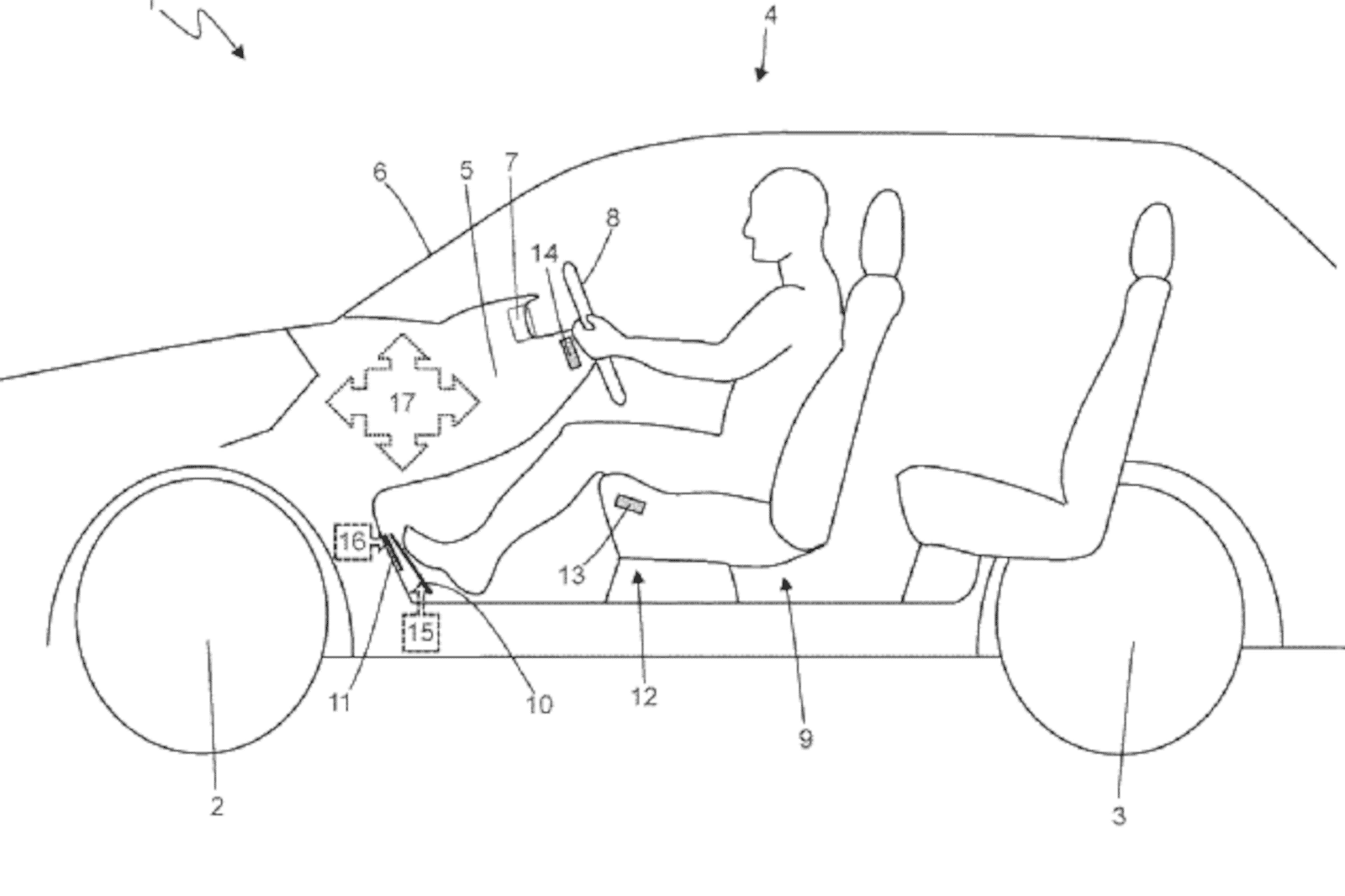 Disegno estratto dal brevetto originale Ferrari
