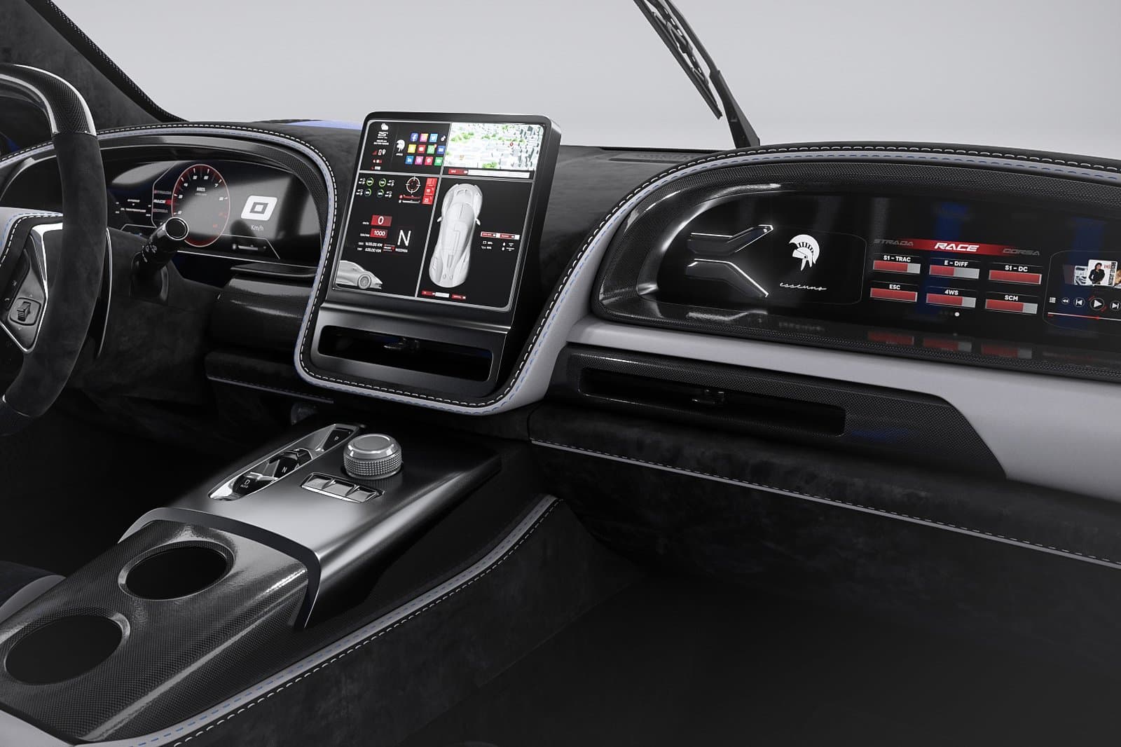 Ares Modena S1: ecco le versioni Gullwing e Speedster basate sulla Corvette C8