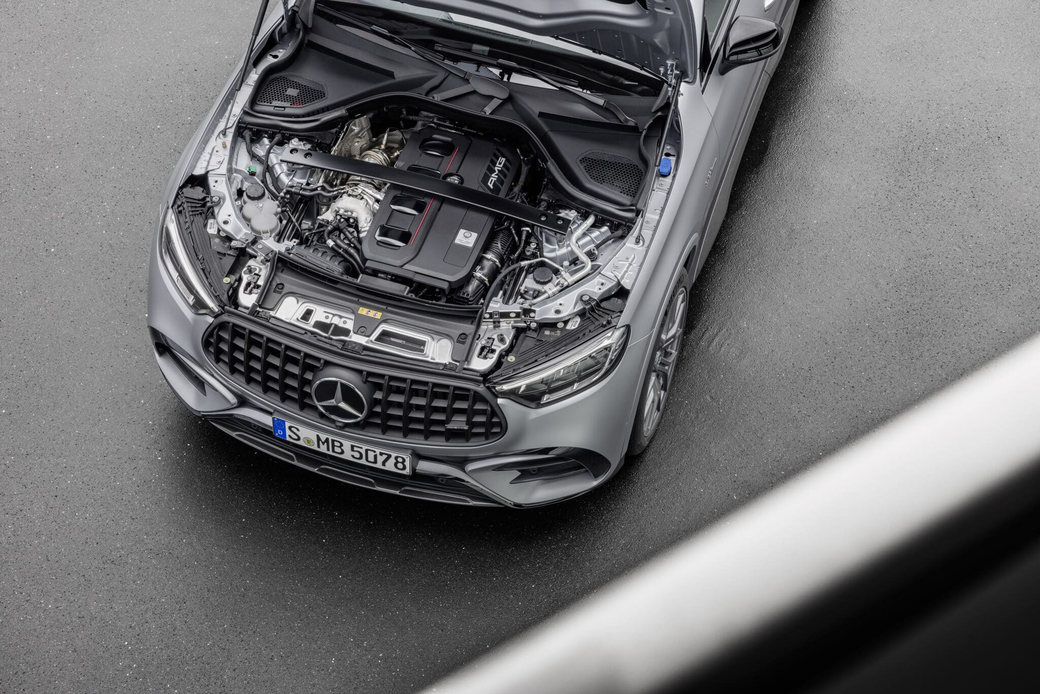 Mercedes-AMG GLC Coupé 2023: addio al V6 e al V8, ecco il 4 cilindri con turbo elettrico