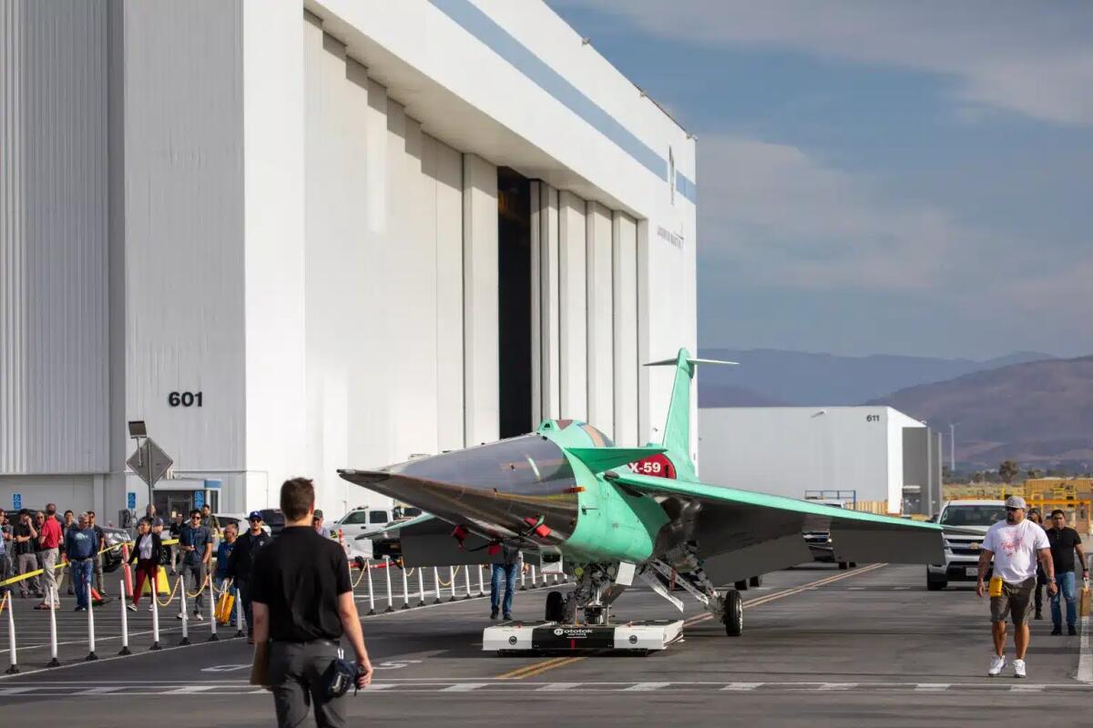 X-59: la NASA punta a far decollare l'areo supersonico silenzioso nel 2024 - 