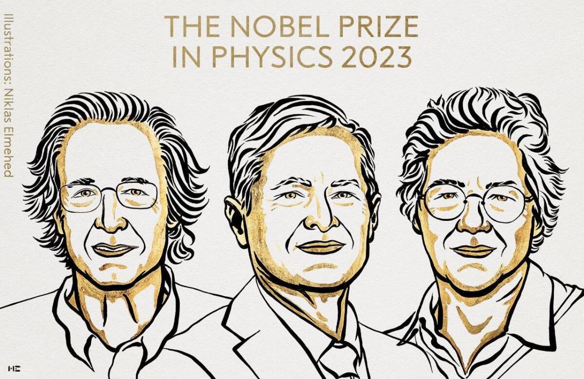 Premio Nobel per la Fisica agli scienziati che hanno generato impulsi di luce ultrabrevi - 