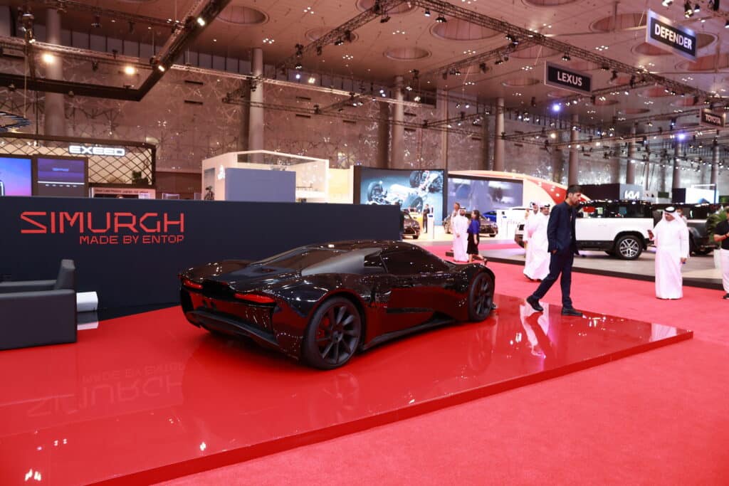 Simurgh, l'auto da cui poi deriverà il modello che correrà la 24 Ore di Le Mans