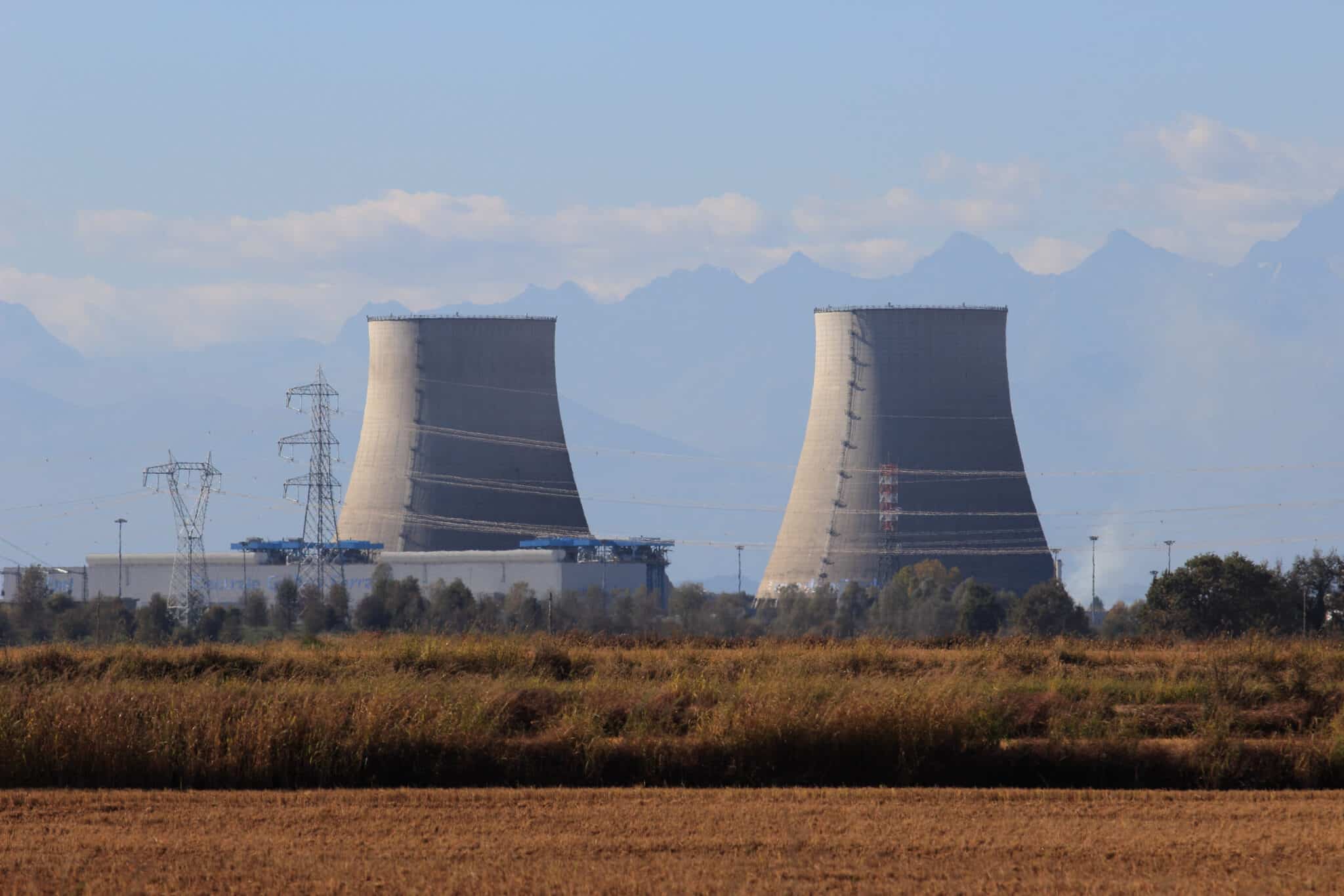 La centrale nucleare a Trino Vercellese