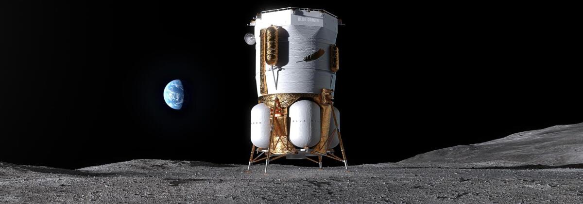 Presentato il lander cargo lunare Blue Moon Mark 1 - 