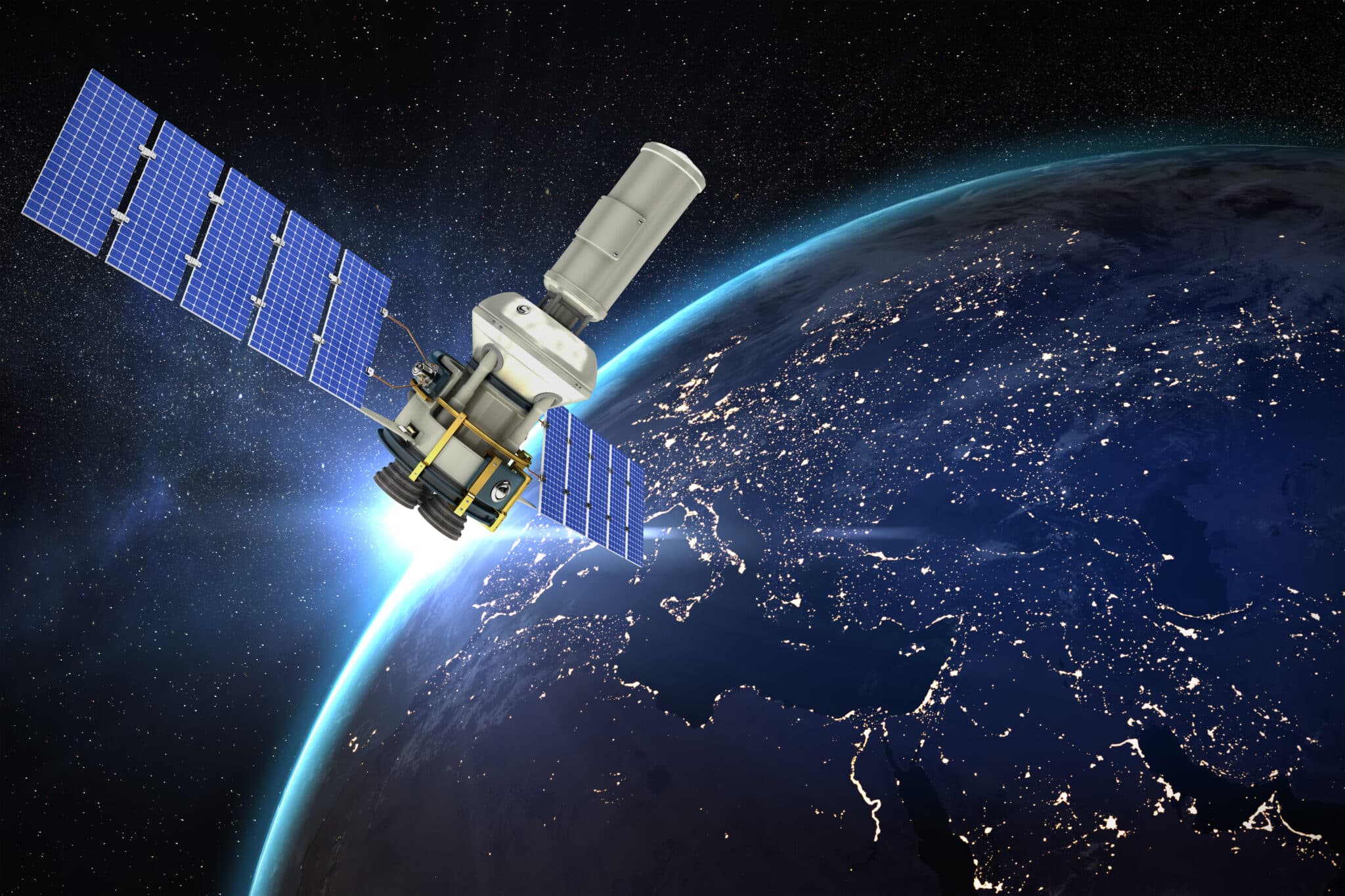 tecnologia satellitare quantistica