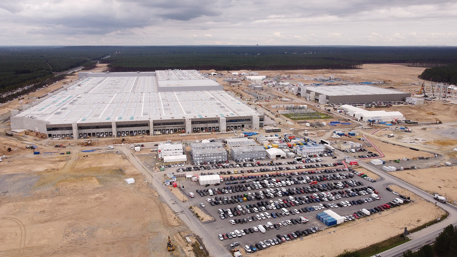 La Gigafactory a Gruenheide