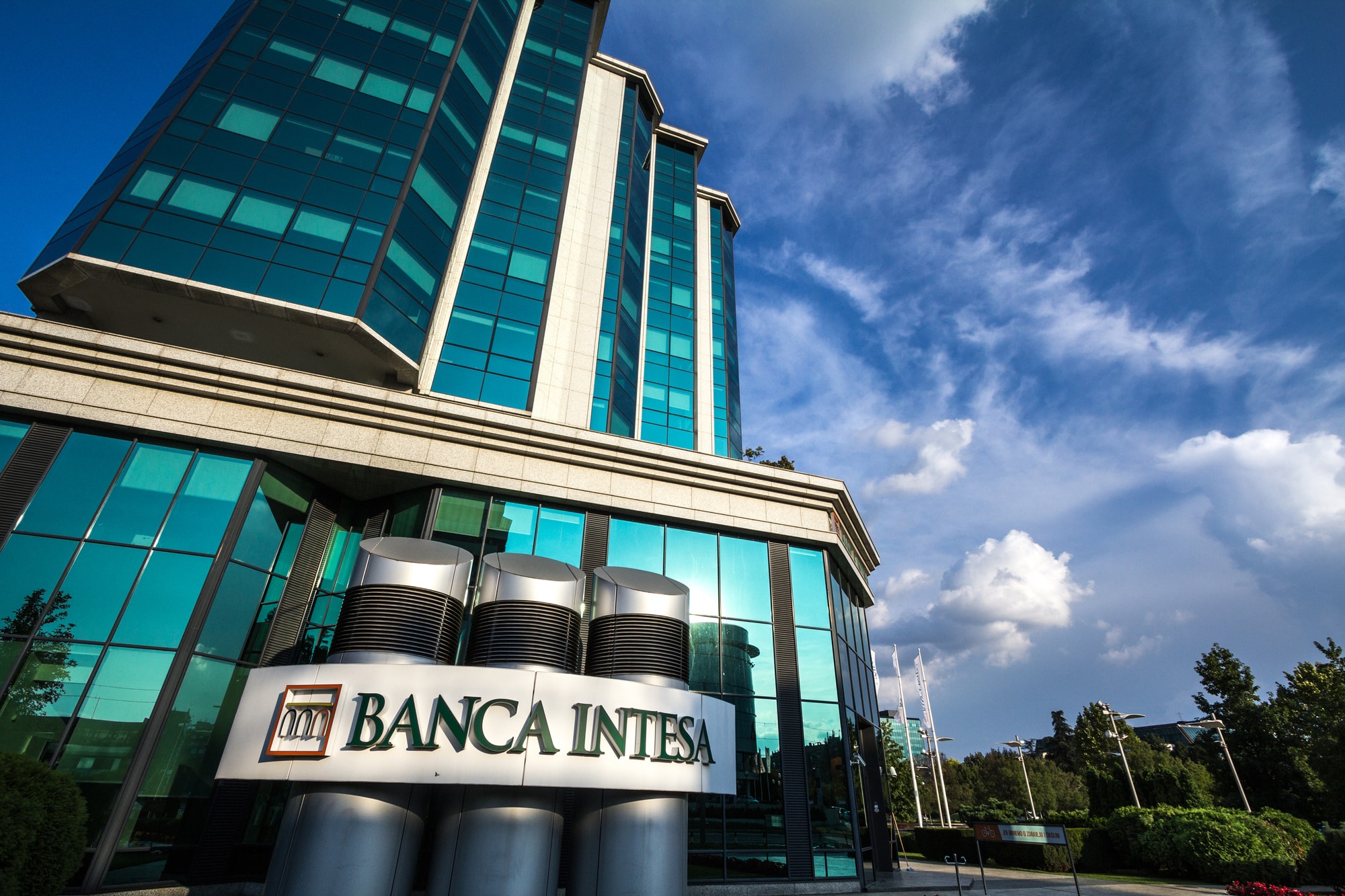 Banca Intesa in Serbia.