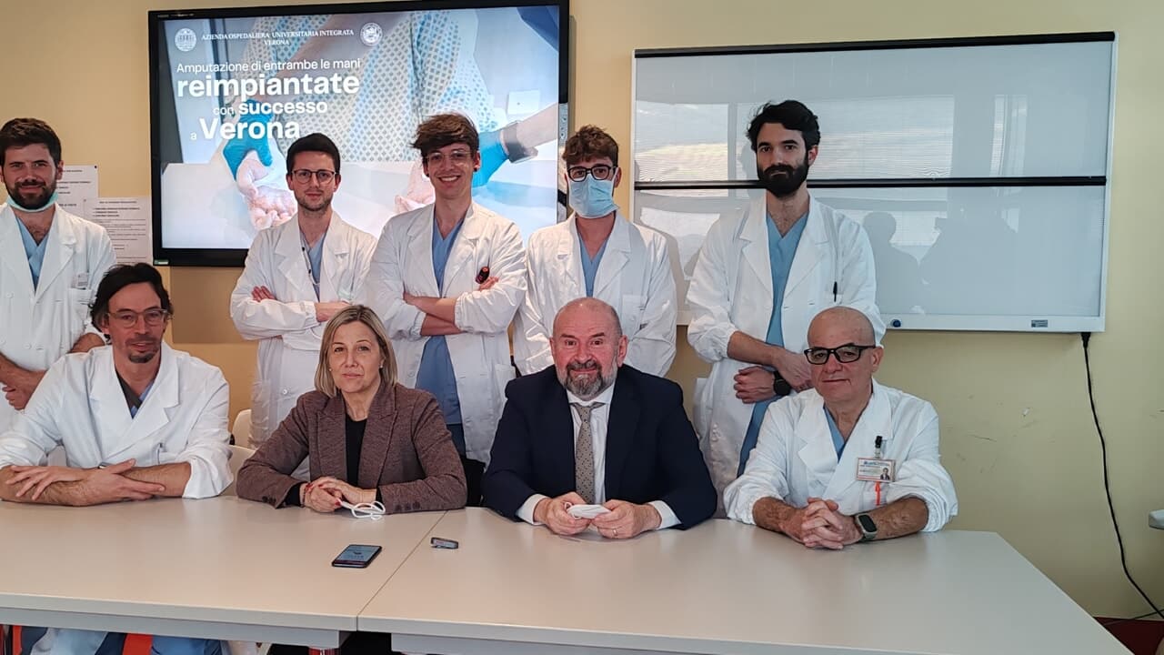 Seduti da sinistra Corain, Lanzarin, Bravi e Garofano