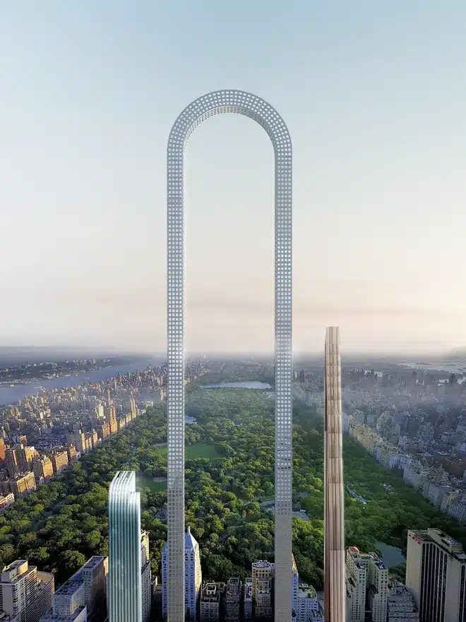 The Big Bend di New York: il progetto del grattacielo a forma di arco