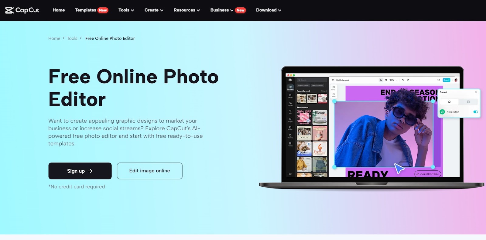 Editor di foto online di CapCut Creative Suite: dovresti usarlo o no?