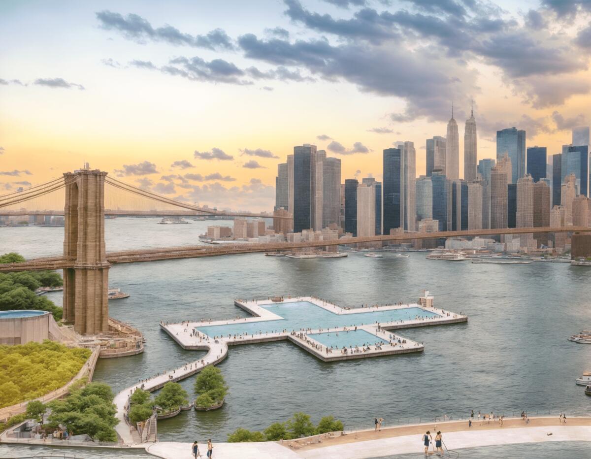 La piscina galleggiante +Pool debutterà quest’estate a New York - 