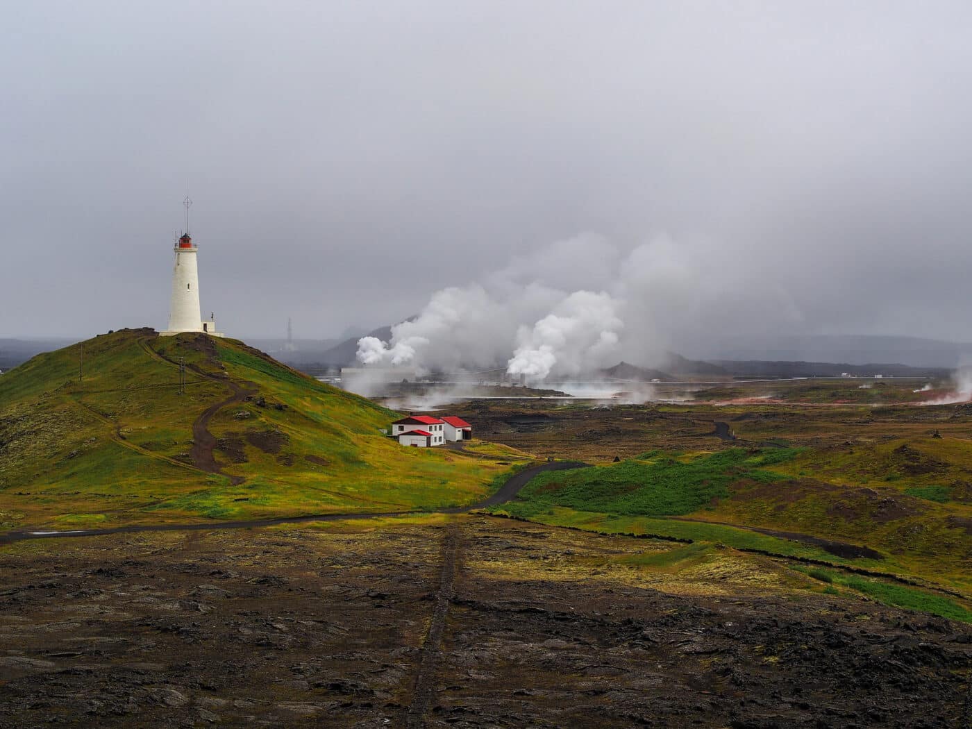 Centrale geotermica nella penisola di Reykjanes