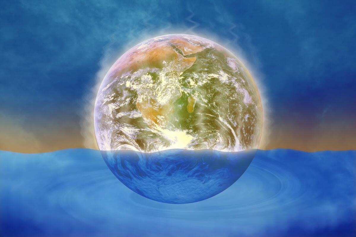 Gli oceani hanno superato i livelli di temperatura massimi per un intero anno - Sinking into the ocean, our planet's climate is also warming at an alarming level.