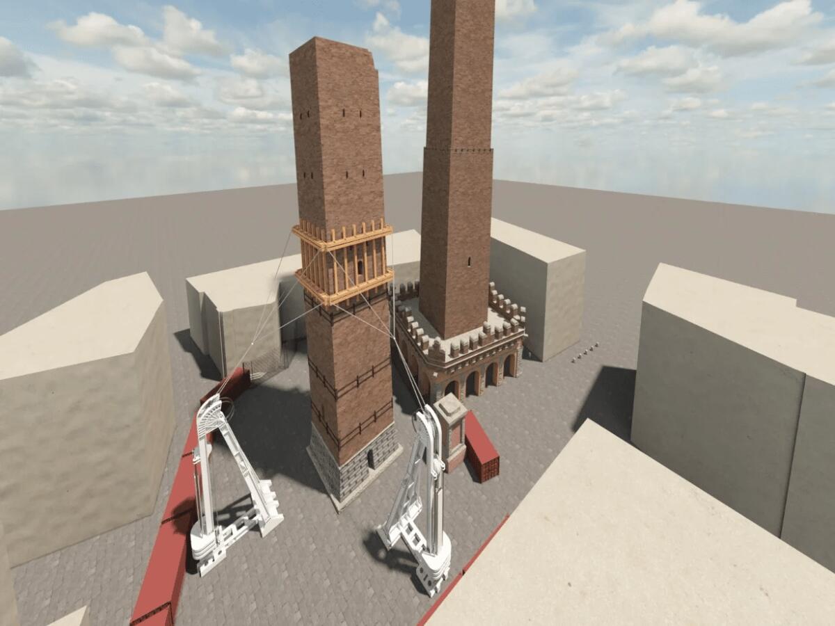 La Torre Garisenda come la Torre di Pisa: come verrà messa in sicurezza - 