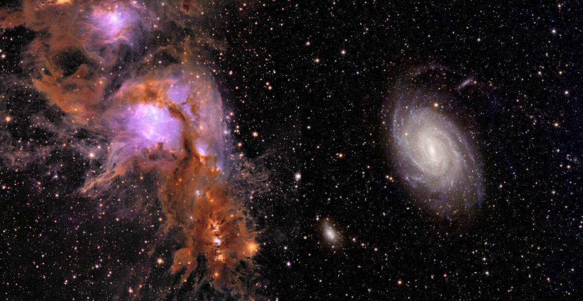 Euclid ha rilasciato cinque nuove straordinarie immagini del nostro Universo - 